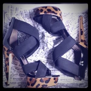 Bebe Kardashian heels